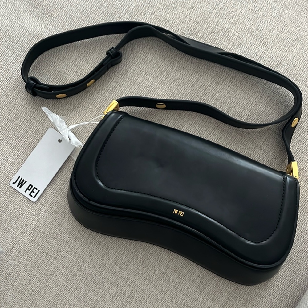 JW Pei Black Joy Bag, NWT, some marks from closet